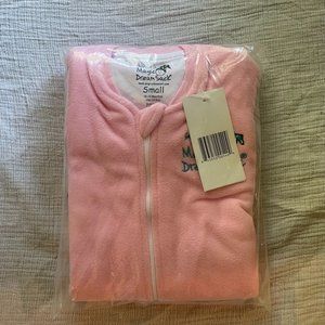 Baby Merlin's Magic Sleepsuit  |  Microfleece Baby Transition Swaddle  |  Pink